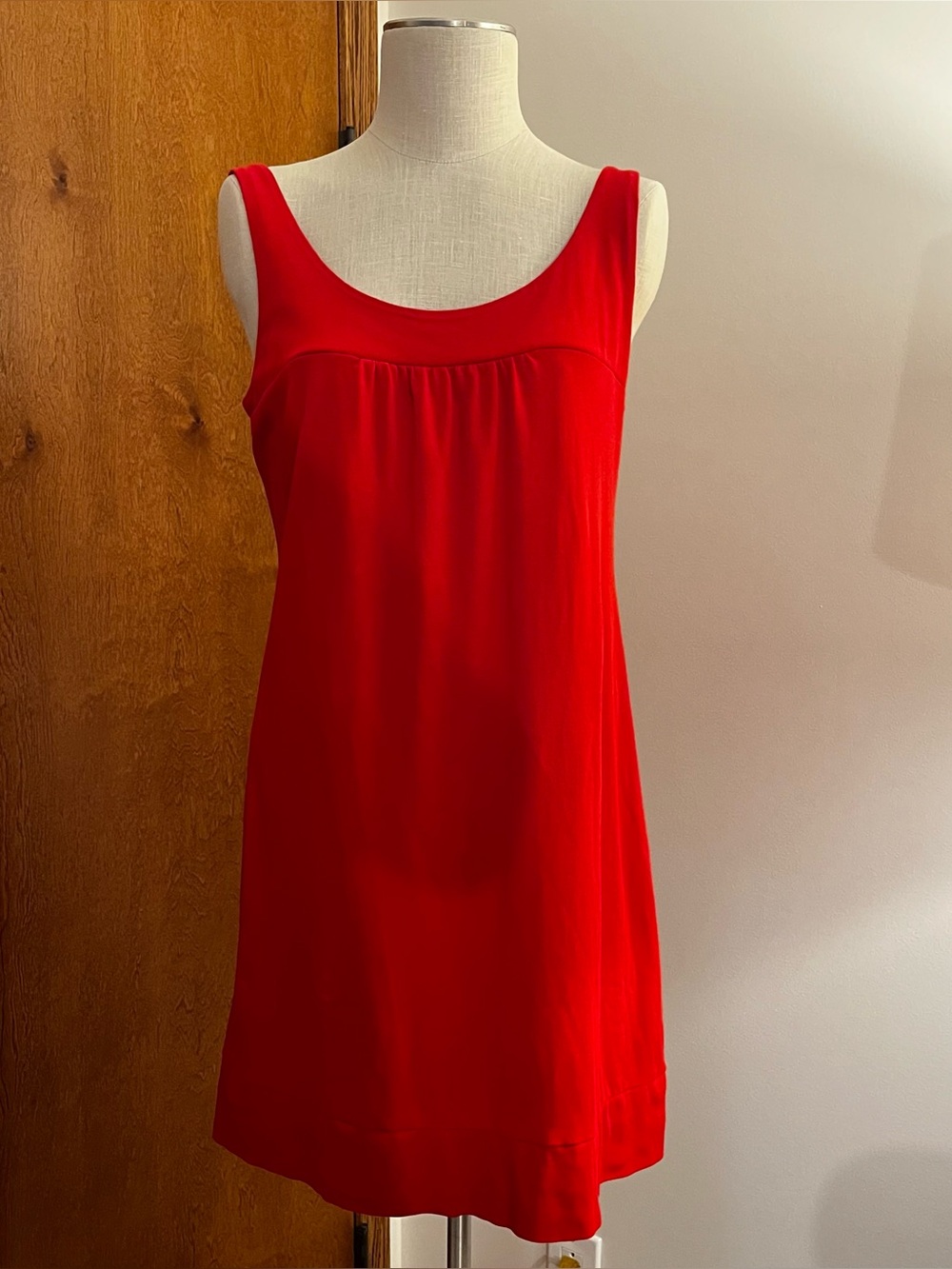 Y2k Women's Red Sleeveless swing Dress